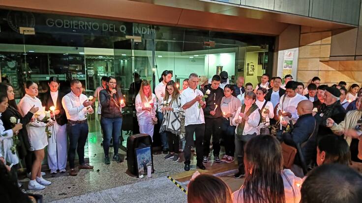 Steven Perdomo, líder comunal