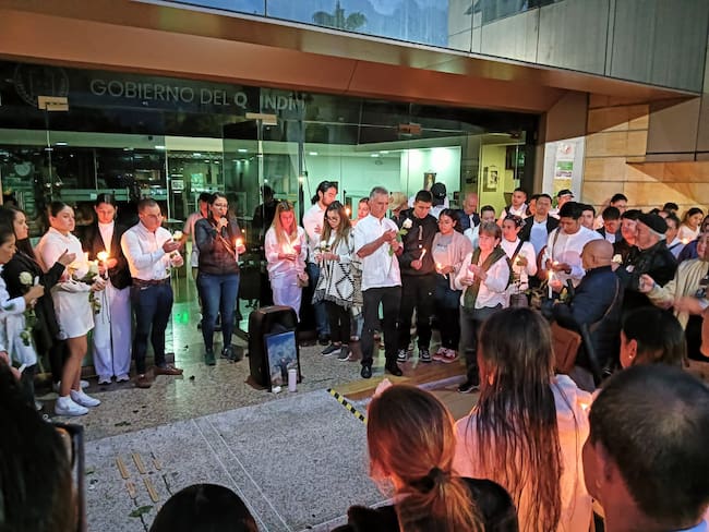 Steven Perdomo, líder comunal