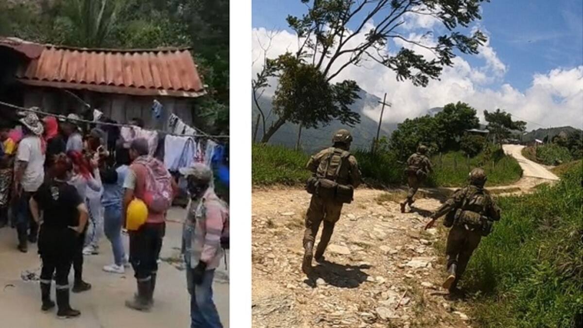 Ejército entregó detalles del operativo en Briceño y la asonada de habitantes de la zona