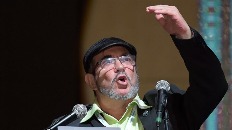 Rodrigo Londoño, alias Timochenko, mostró su preocupación por el incumplimiento por parte del Estado de los acuerdos de paz de La Habana. Foto: Getty Images