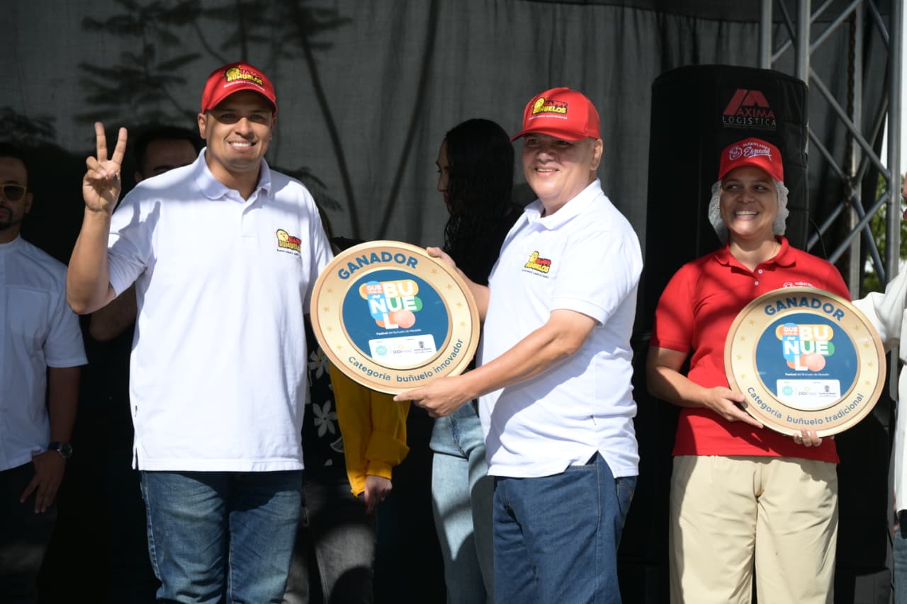 Ganadores del festival ¡Que Viva el Buñuelo! 2025. Foto: Cortesía.