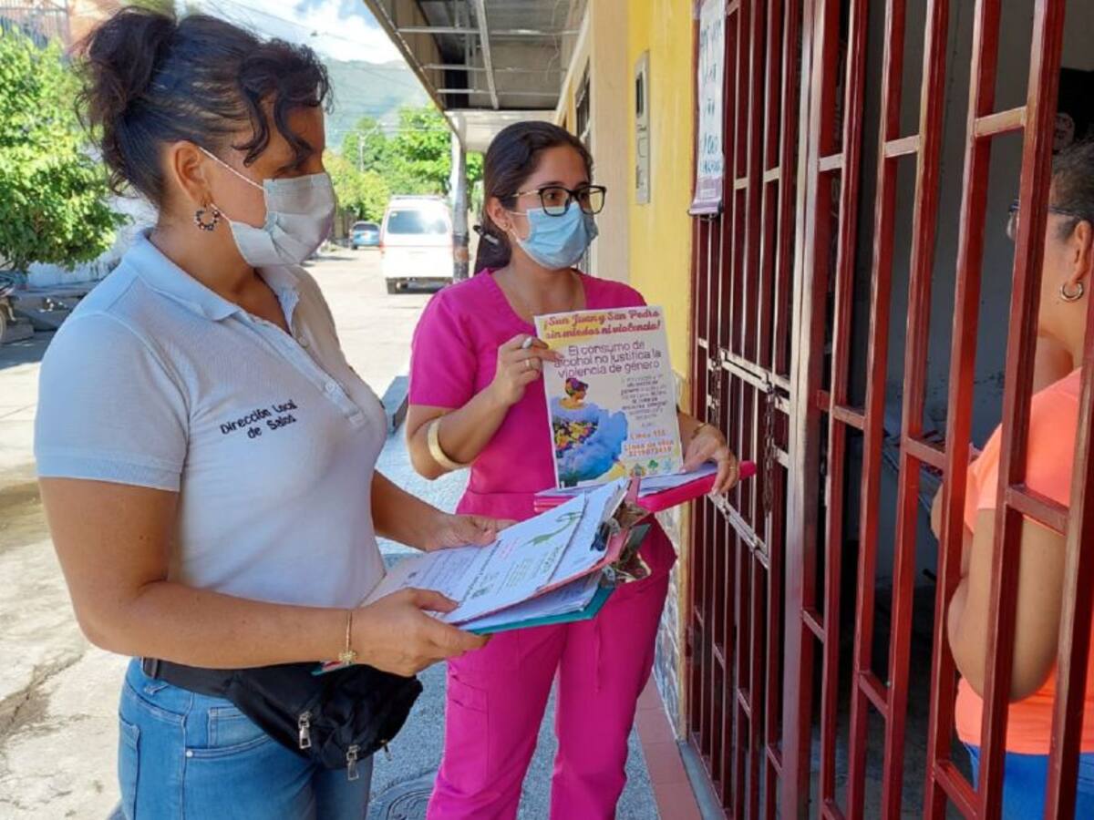 San Pedro sin violencia contra la mujer en el Huila