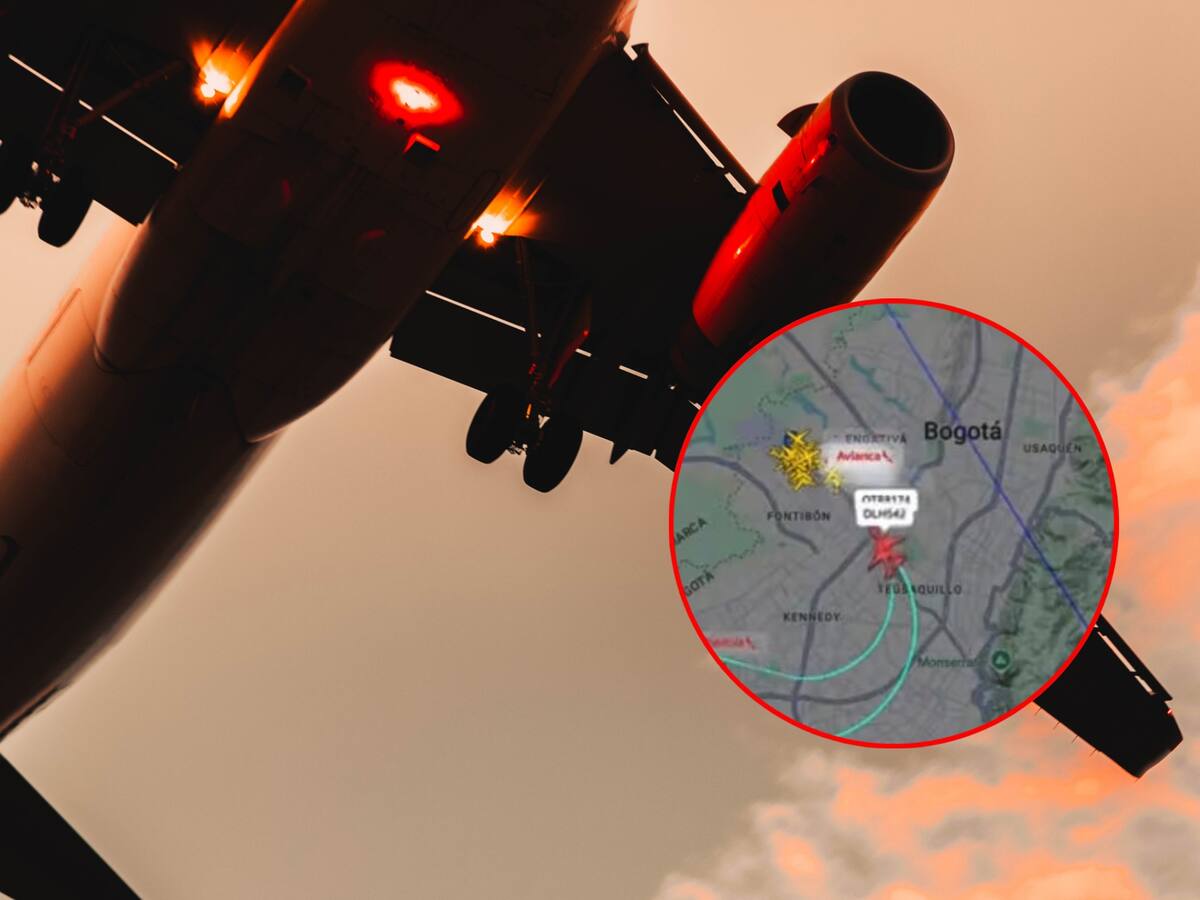 ¿Hubo riesgo real en incidente de aproximación de dos aviones sobre Bogotá? Experto lo explicó