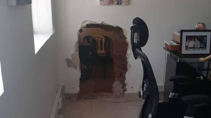 Recuperan caja fuerte hurtada de la Alcaldía de Lebrija