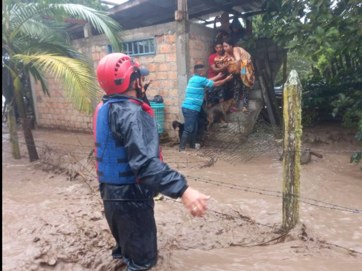 Más de 200 familias damnificadas por lluvias al sur del Huila