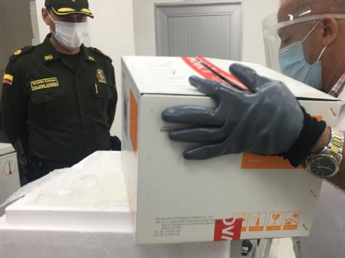 Siguen llegando vacunas contra el coronavirus a Manizales
