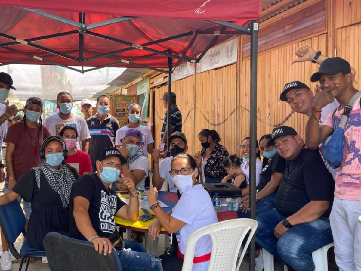 Casetas en 'Puerto Resistencia' deben ser retiradas