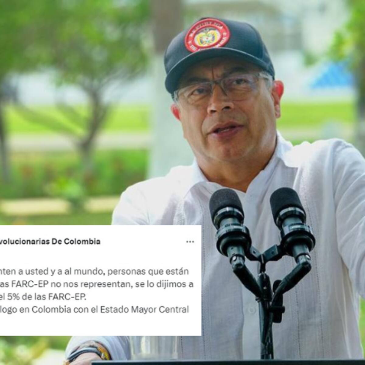 Disidencias envían mensaje a Petro: quienes están en diálogo “no son ni el 5% de las FARC”