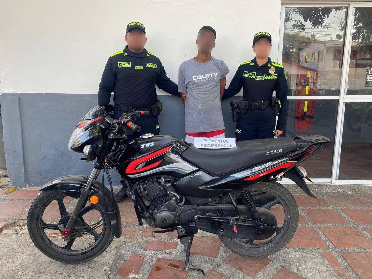 Siete motocicletas fueron recuperadas por la policía en Cartagena