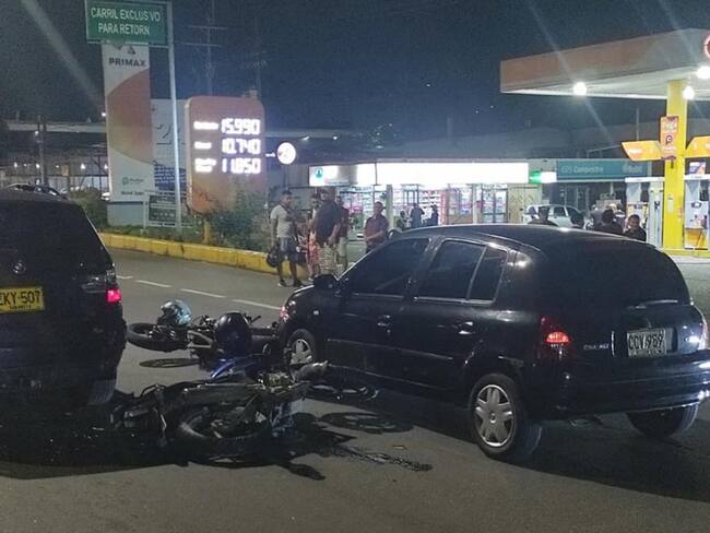 Accidente de tránsito en Ibagué