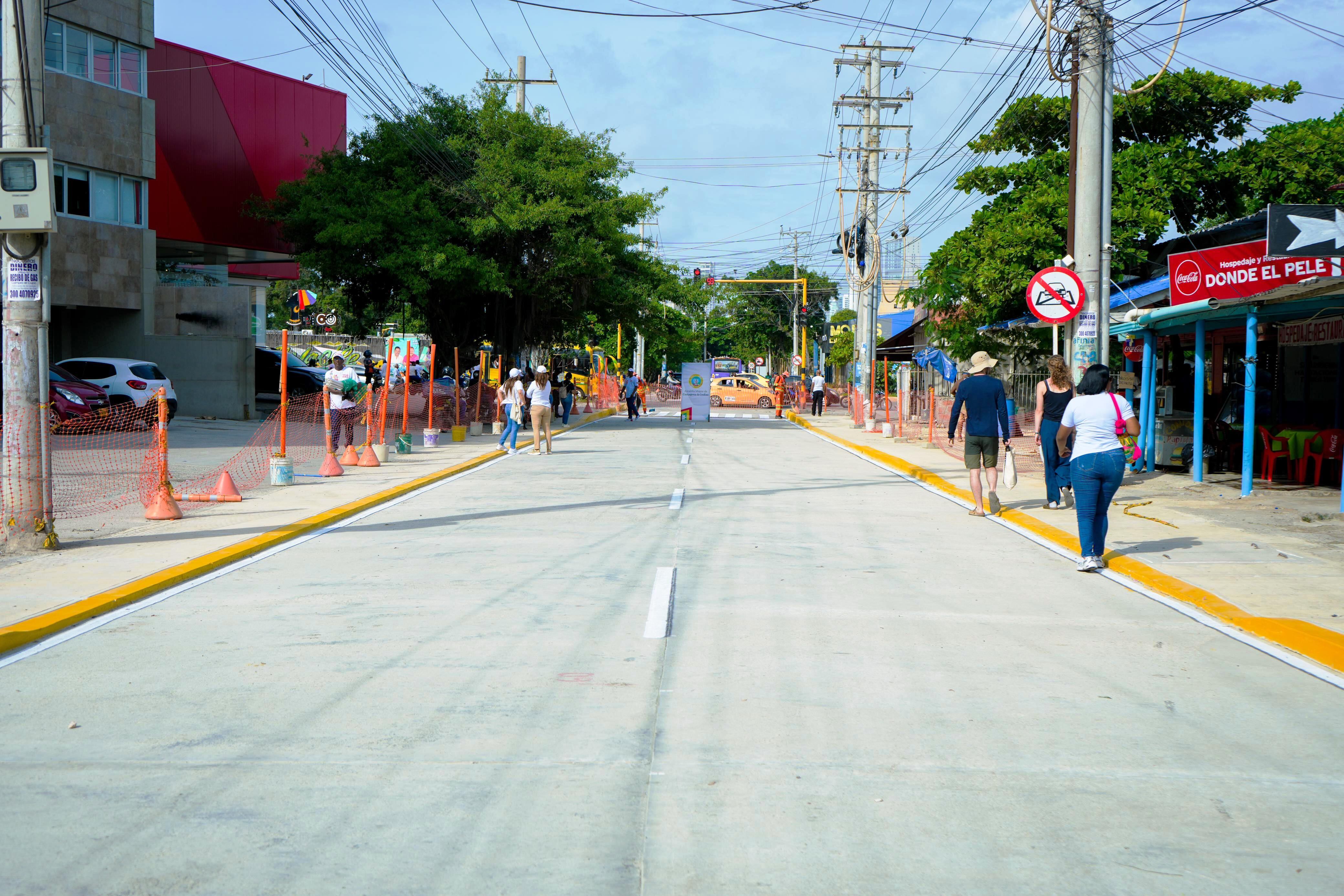 Rehabilitaron calle San Juan de Dios del Centro Histórico y la Cr. 14 del barrio Torices