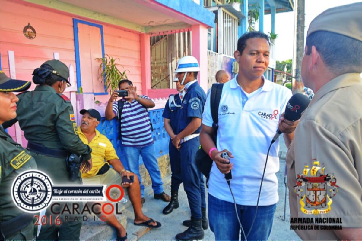 Caracol Radio y la Armada Nacional escuchan a los habitantes de la isla