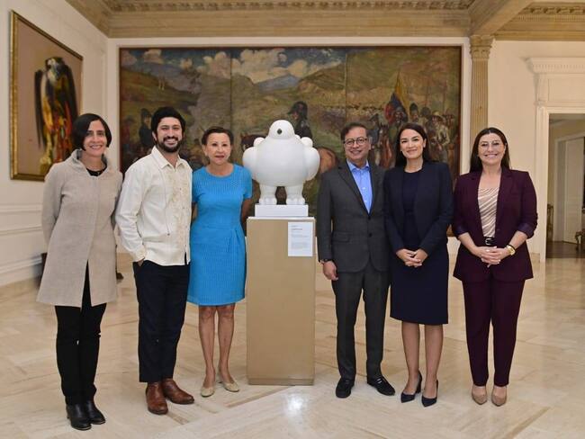 El presidente Gustavo Petro se reunió con la delegación de congresistas republicanos que llegó al país (Foto: Presidencia)