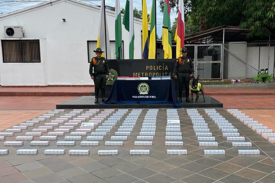 1500 cajetillas de cigarrillos extranjeros ilegales en Colombia.
