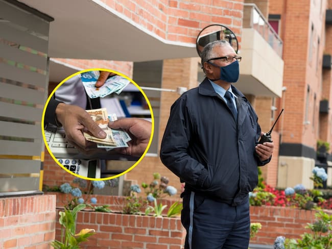 Celador en Colombia. Foto: Getty Images.