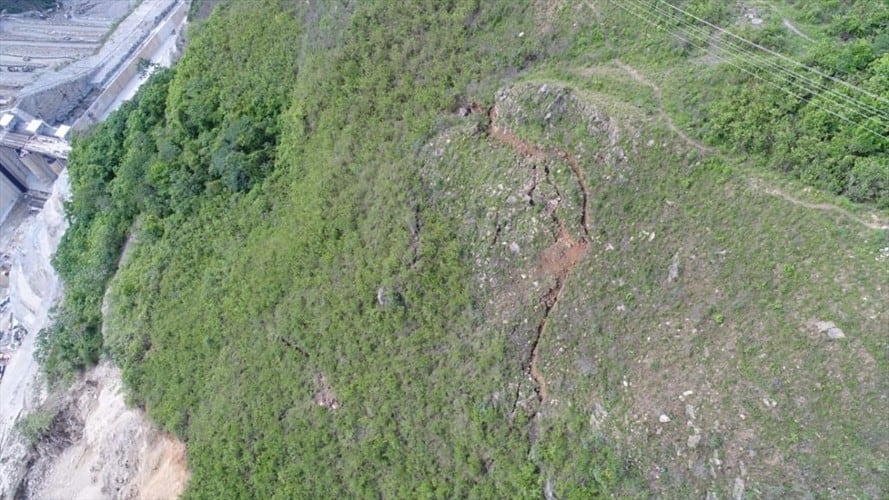 Imagen evidencia gravedad de la situación en Hidroituango. Foto: Cristian Medina (W Radio)