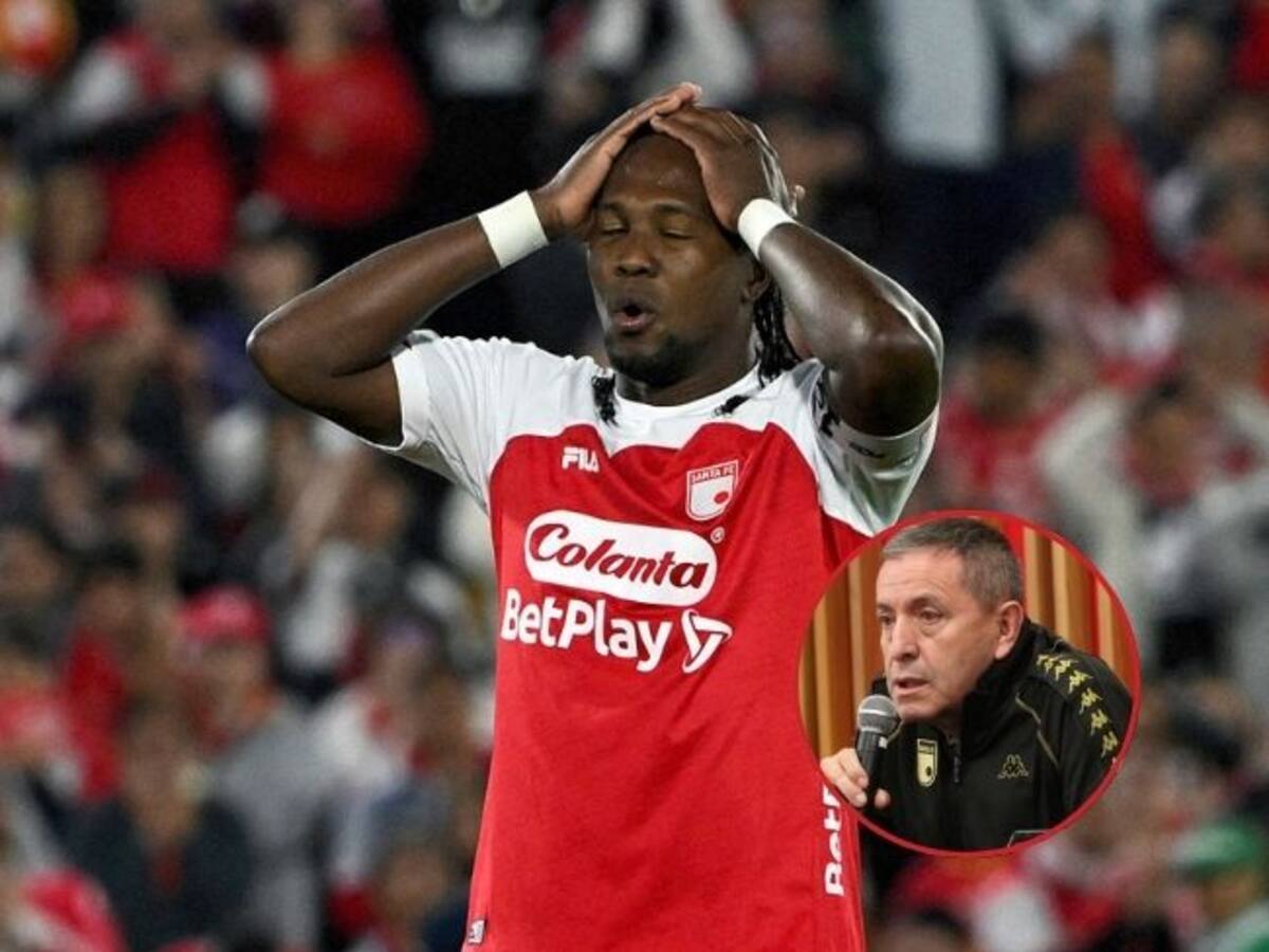 Presidente de Santa Fe, Eduardo Méndez, habló del futuro de Hugo Rodallega: ¿Se retira en el club?