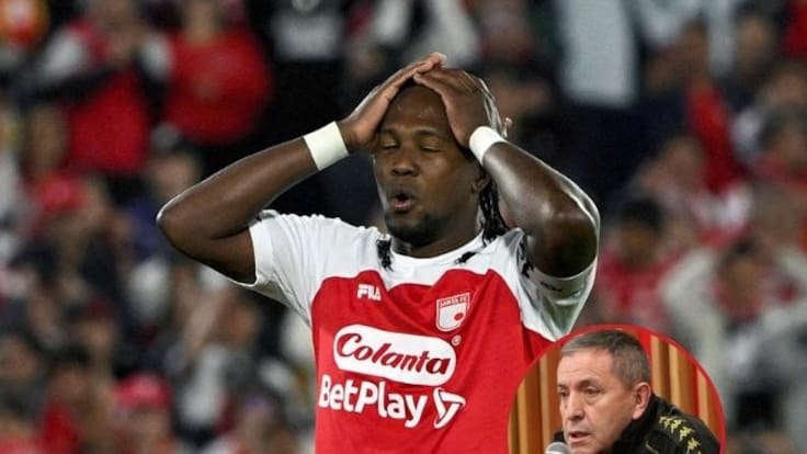 Presidente de Santa Fe, Eduardo Méndez, confesó el futuro de Hugo Rodallega: ¿Se retira en el club?