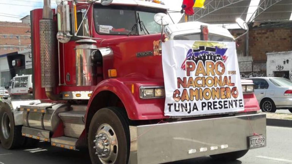 Boyacá perdió alrededor de Un billón y medio de pesos, durante los 46 días de paro camionero