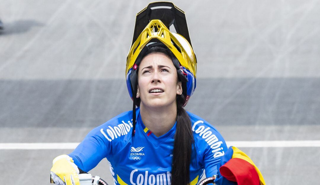 Mariana Pajón reportó que fue víctima de robo junto a su esposo Vincent Pelluard.