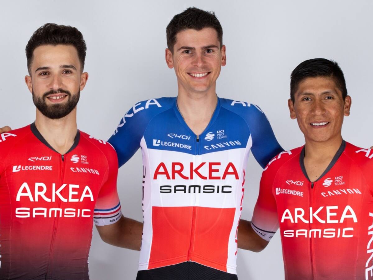 Año nuevo, equipo nuevo: Nairo ya luce los colores del Arkea Samsic