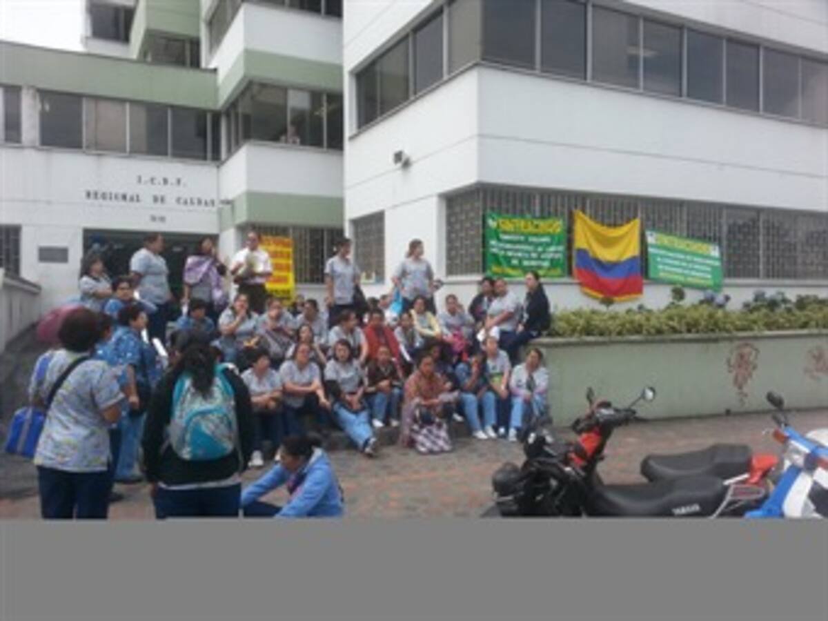 Madres comunitarias en Manizales exigen mejores condiciones laborales
