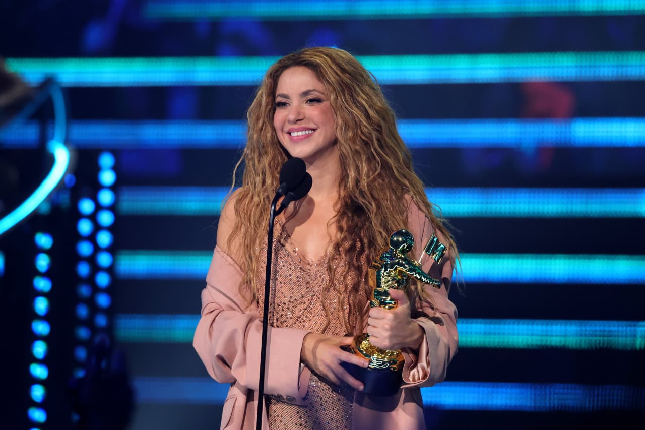 SHAKIRA VMA Foto Credito VMA s