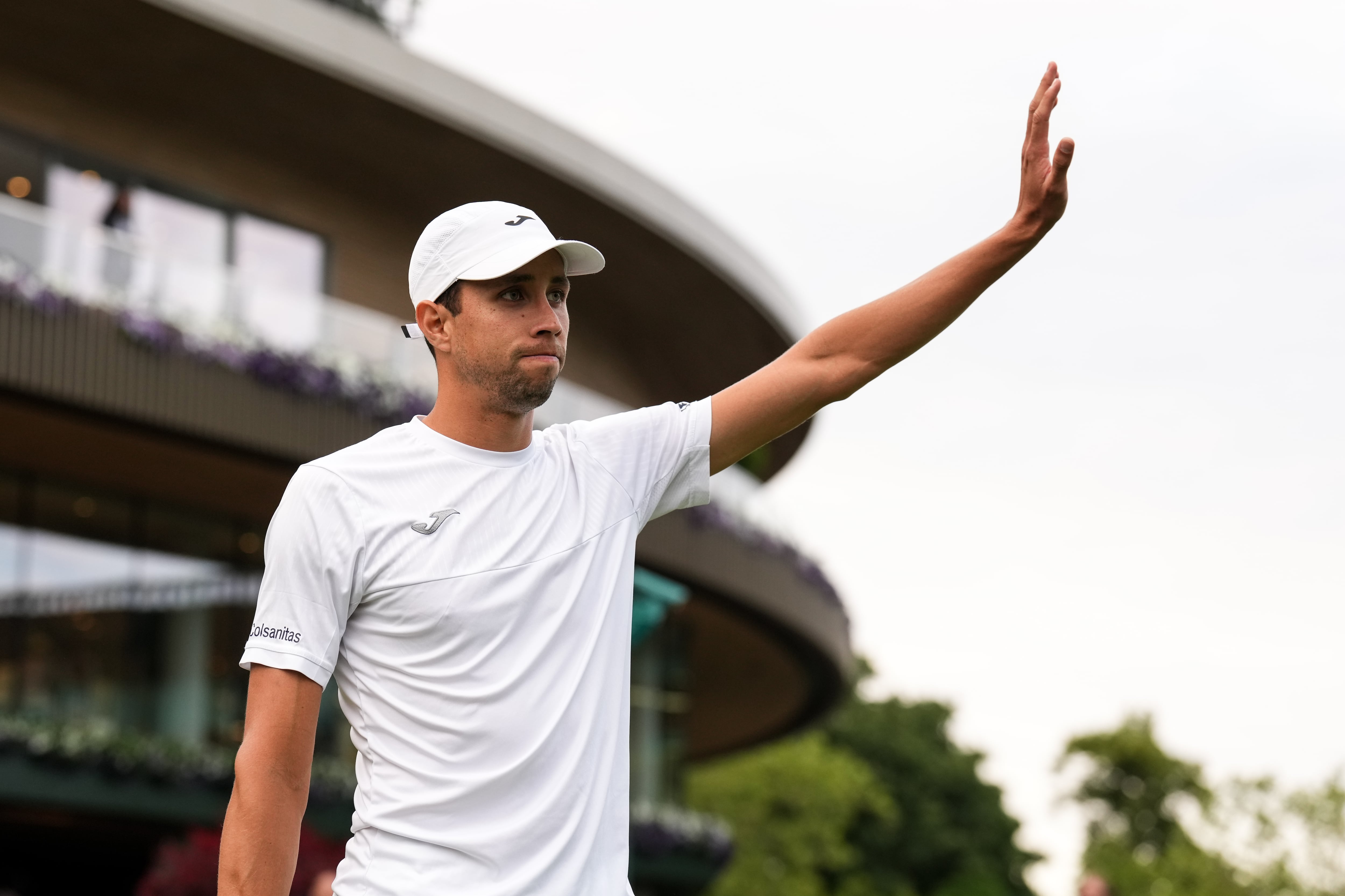 Daniel Galán, tenista colombiano. (Photo by Shi Tang/Getty Images)