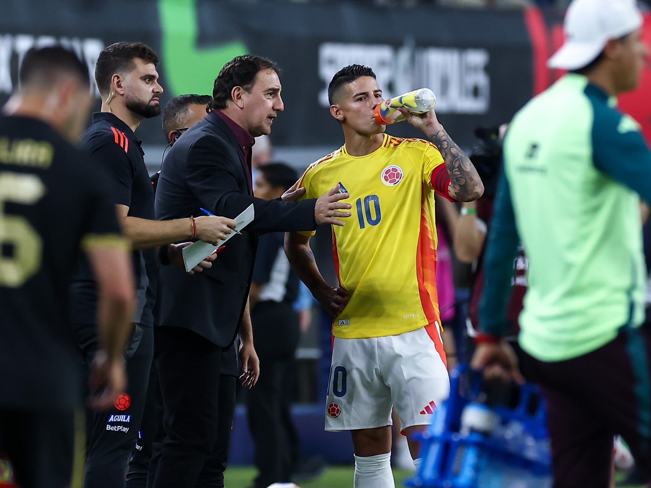 Néstor Lorenzo se sincera sobre el presente de James Rodríguez: ¿Preocupa su poco rodaje en 2026?.  (Photo by Matthew Visinsky/Icon Sportswire via Getty Images)
