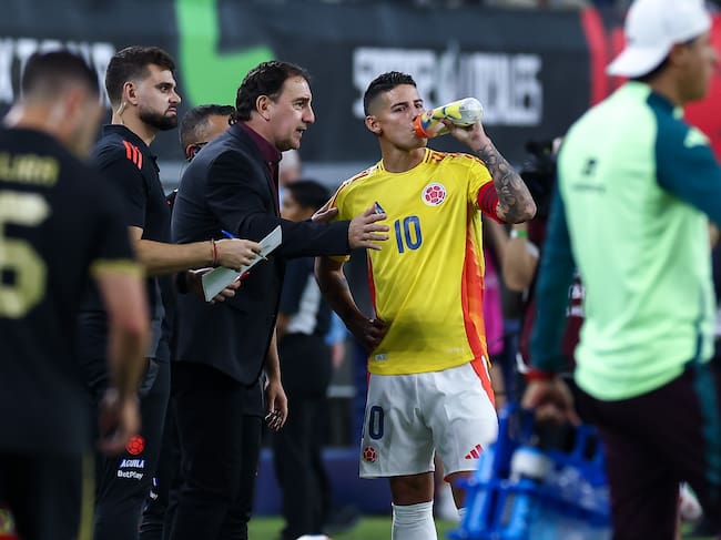 Néstor Lorenzo se sincera sobre el presente de James Rodríguez: ¿Preocupa su poco rodaje en 2026?. (Photo by Matthew Visinsky/Icon Sportswire via Getty Images)