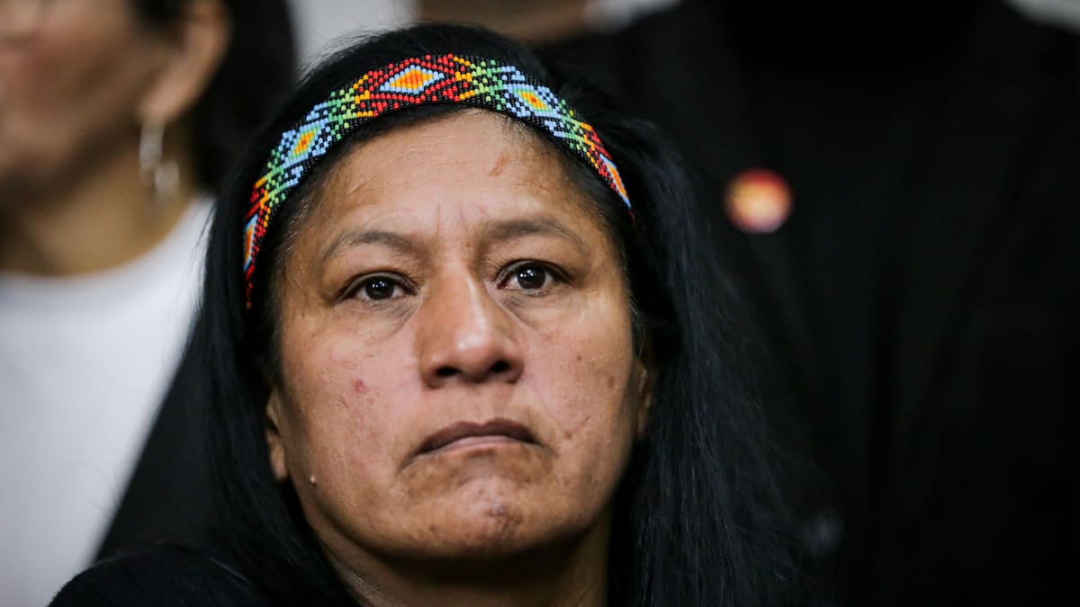 “Gracias a Dios y a los espíritus estoy bien”: senadora Aida Quilcué habla tras su rescate