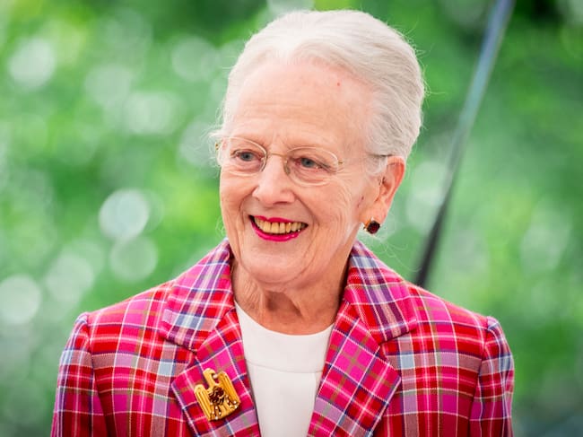 A picture taken on September 16, 2024 shows Queen Margrethe II of Denmark at the awarding of the Rungstedlund Prize 2024 at the Karen Blixen Museum in Rungsted Kyst, eastern Denmark. Queen Margrethe has been discharged from Rigshospitalet, the Royal House announced in a press release on May 19, 2026. The Queen was discharged after a balloon dilation of the heart's coronary artery. (Photo by Ida Marie Odgaard / Ritzau Scanpix / AFP) / Denmark OUT