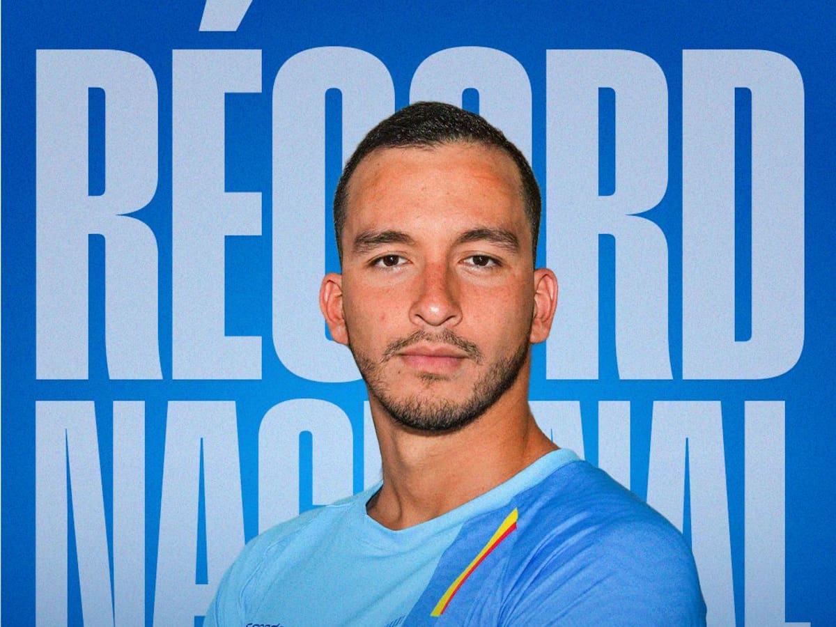 El nadador Juan Manuel Morales vuelve a romper un récord nacional en Brasil