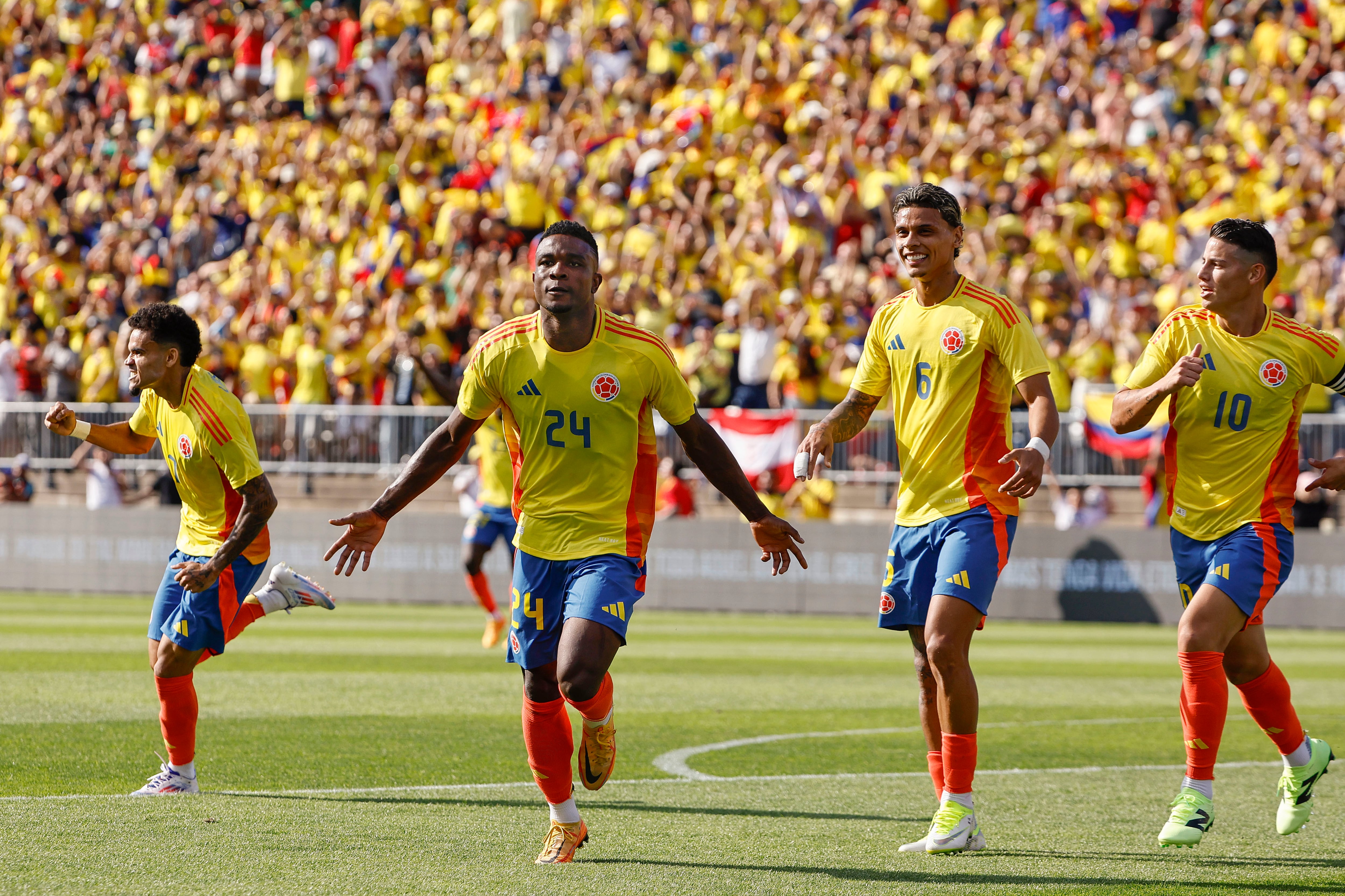 Selección Colombia. (Photo By Winslow Townson/Getty Images)