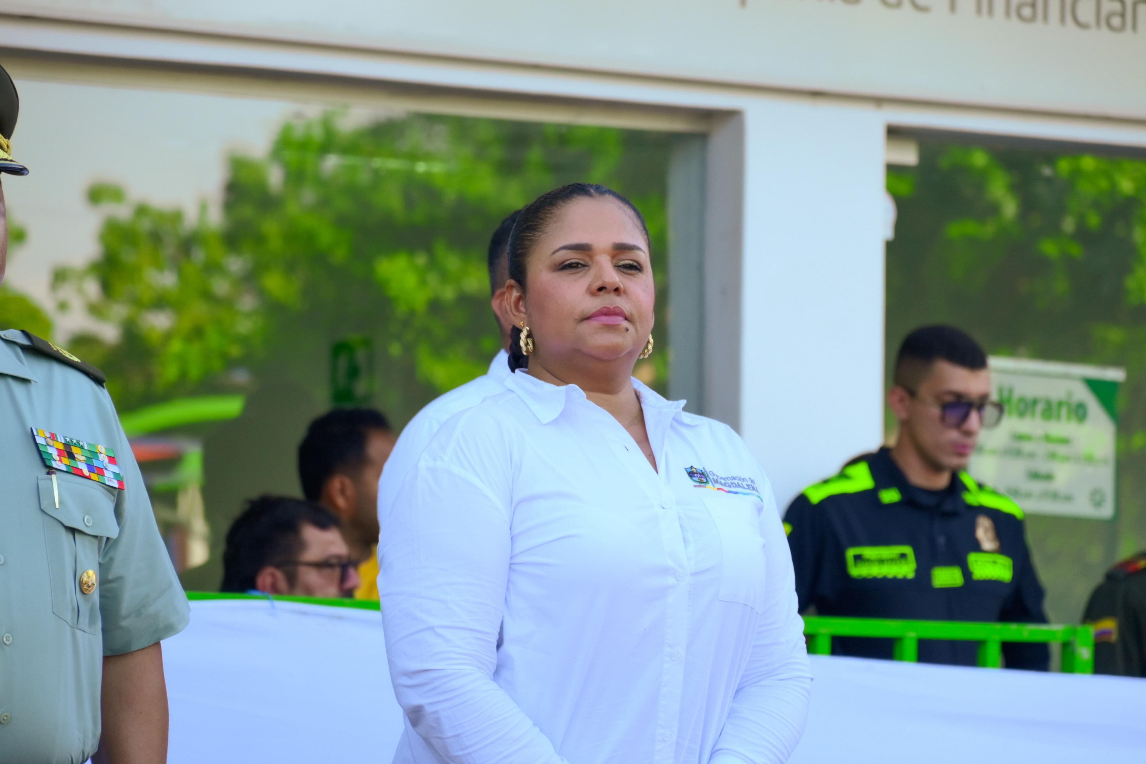 Ingris Padilla, designada gobernadora del Magdalena encargada