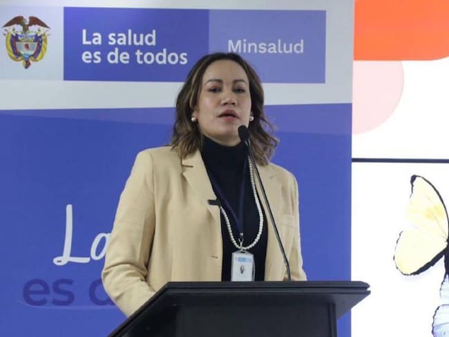 Carolina Corcho, ministra de Salud. Foto: MinSalud. 
