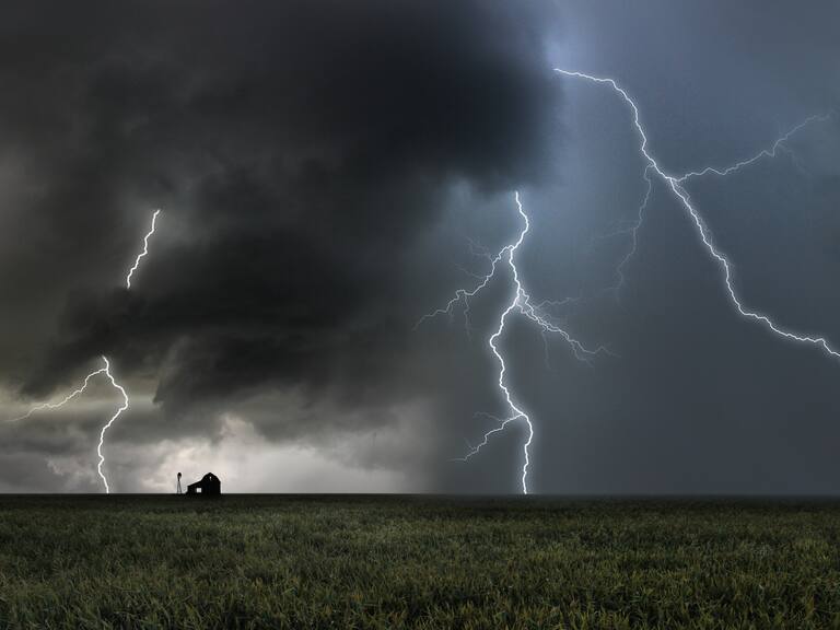 Tormenta eléctrica se presentó en zona rural de Filandia, Quindío. Foto: referencia Getty Images / Carlos Gotay