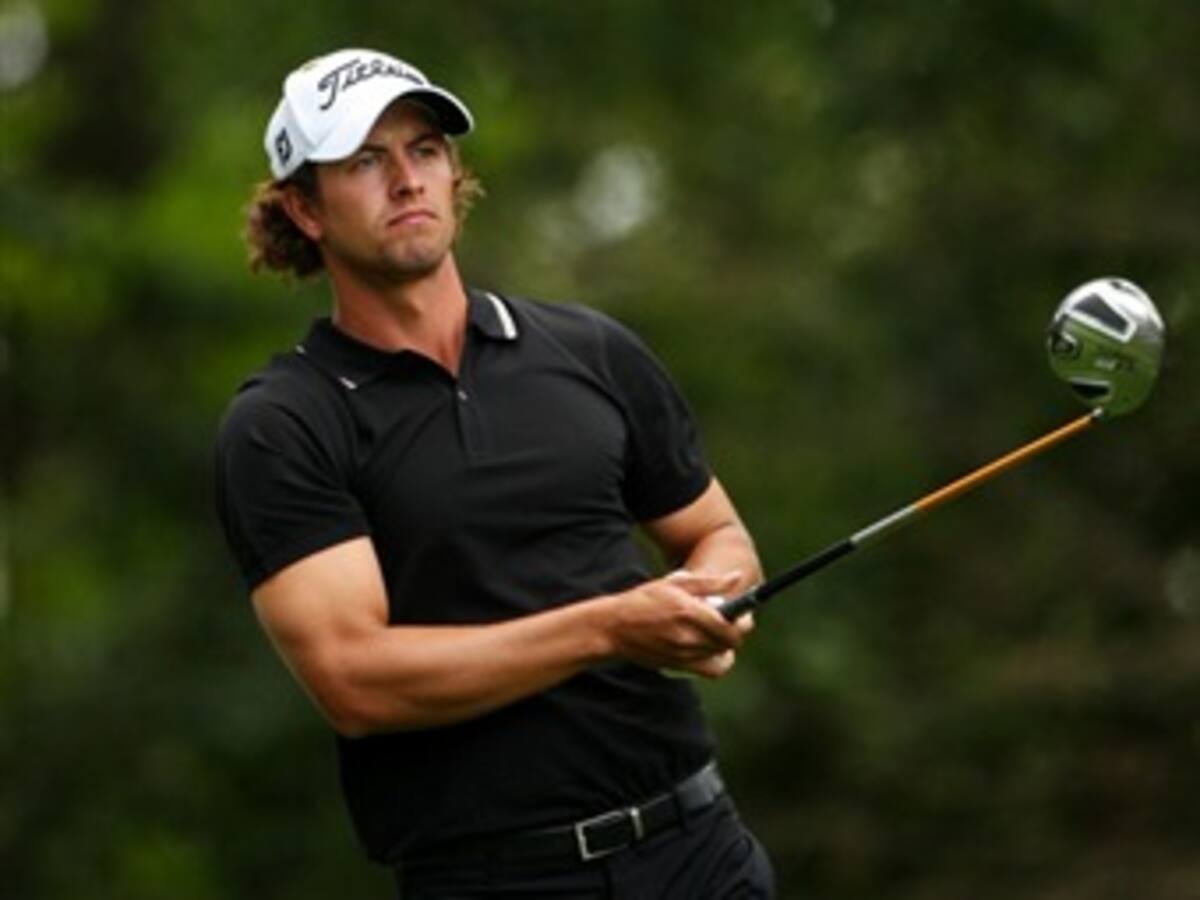 Australiano Scott y el estadounidense Haas comparten liderato del AT&T National de Golf