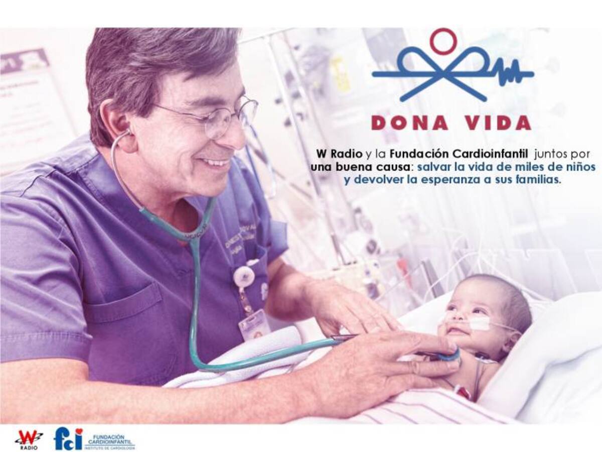 Tu aporte dona vida a los niños de la Fundación Cardioinfantil