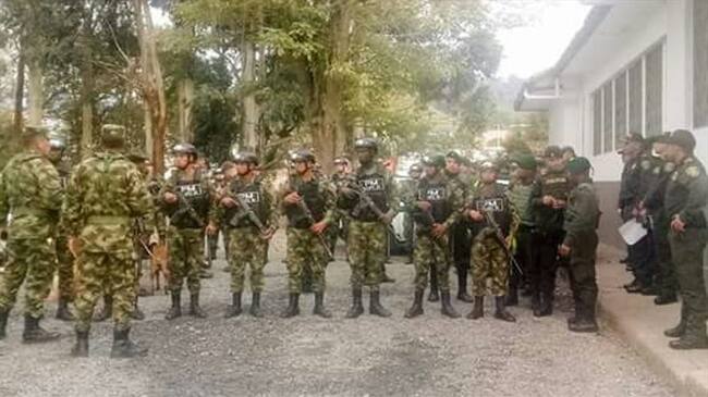 Activan grupo especial para combatir delincuencia en Popayán. Foto: Alcaldía de Popayán