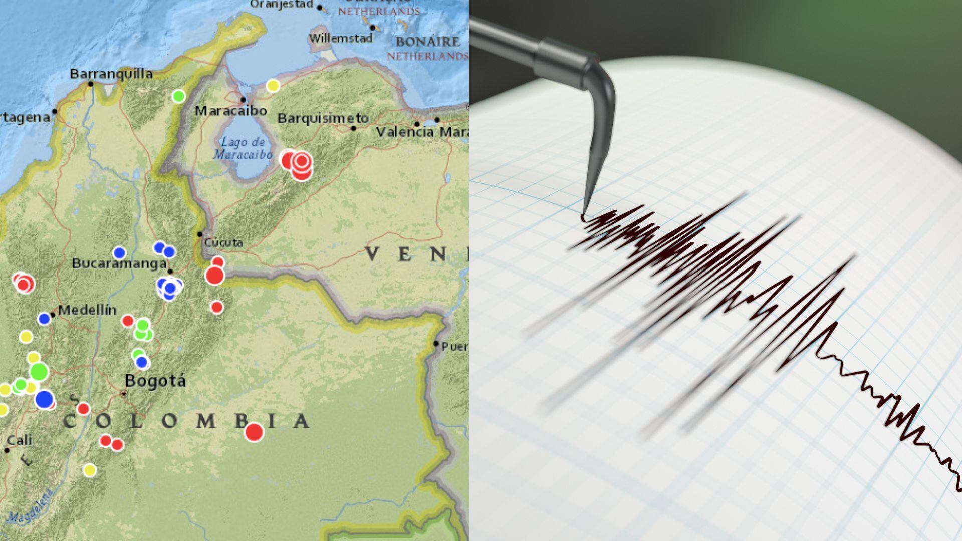 Sismos en Colombia / SGC - Getty Images