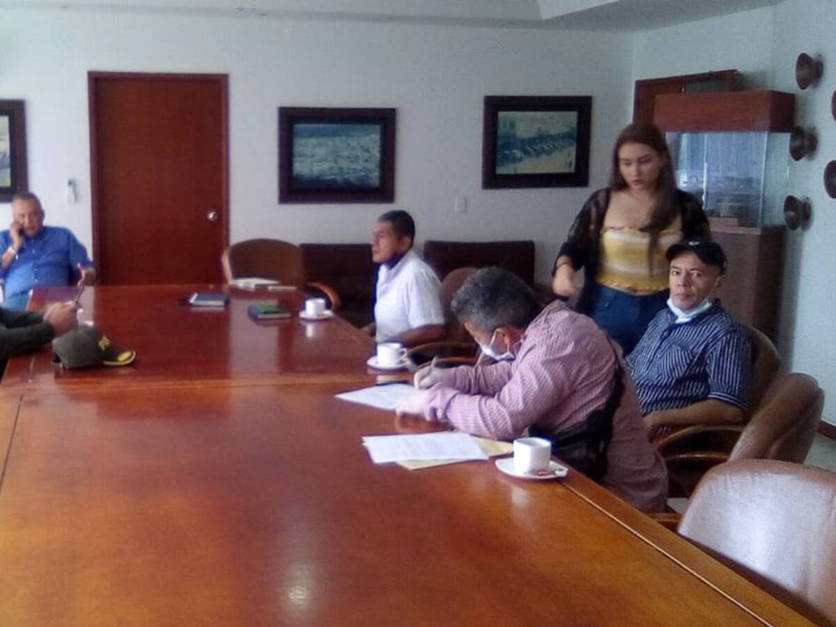 Obreros de la construcción del Quindío protestaron por crisis del sector