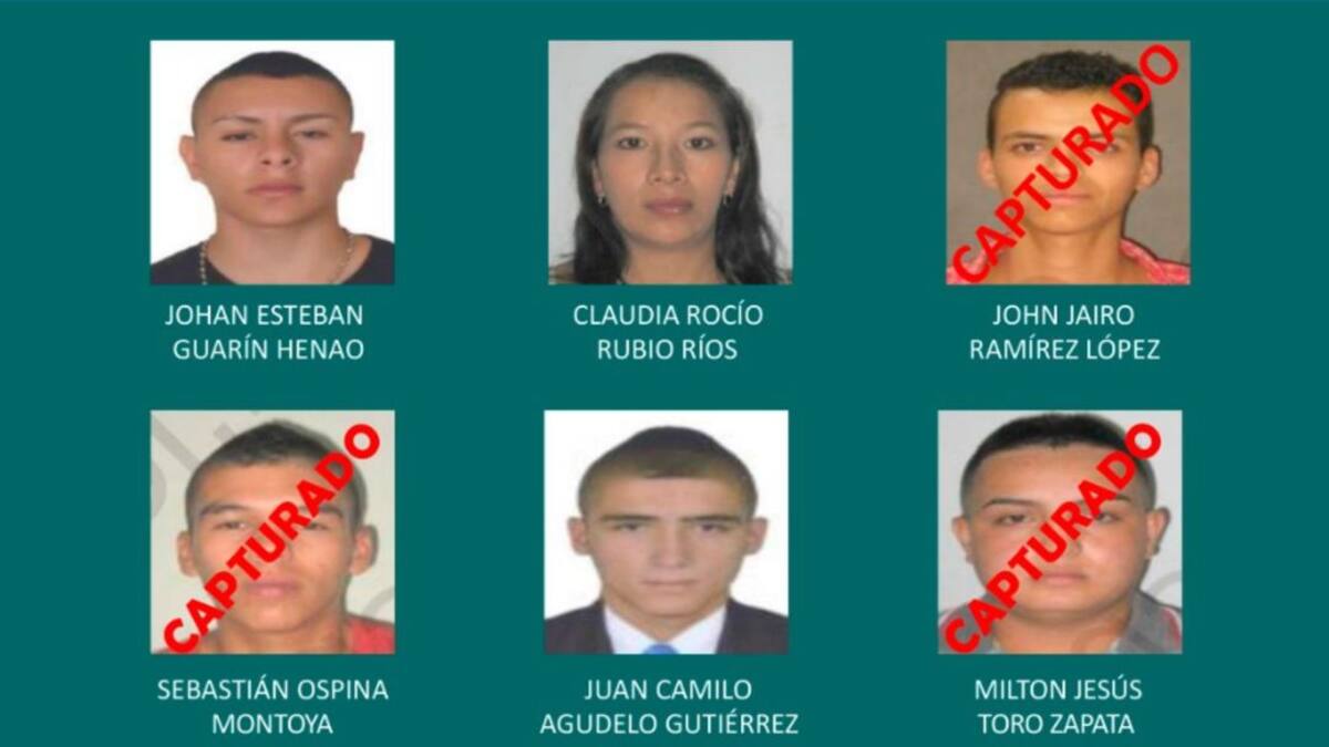 Fueron capturadas cuatro de las ocho personas más buscadas en Pereira