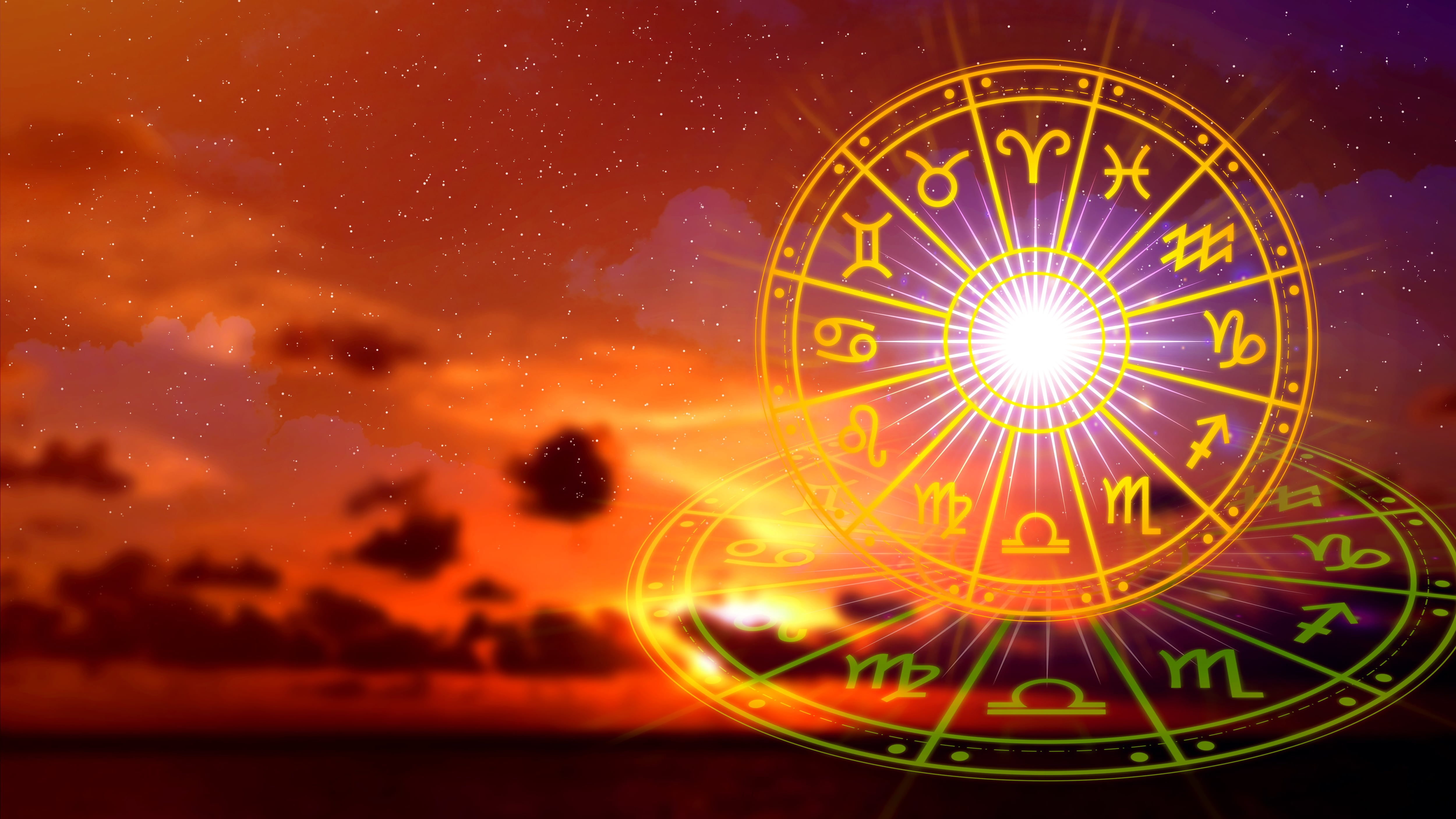 Ilustración alusiva a la astrología y el horóscopo occidental (Foto vía Getty Images).