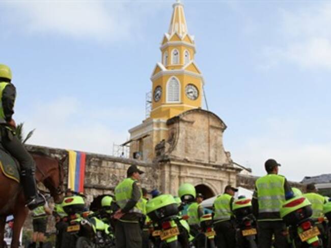 1.250 policías se encargan de la seguridad de Cartagena durante las vacaciones