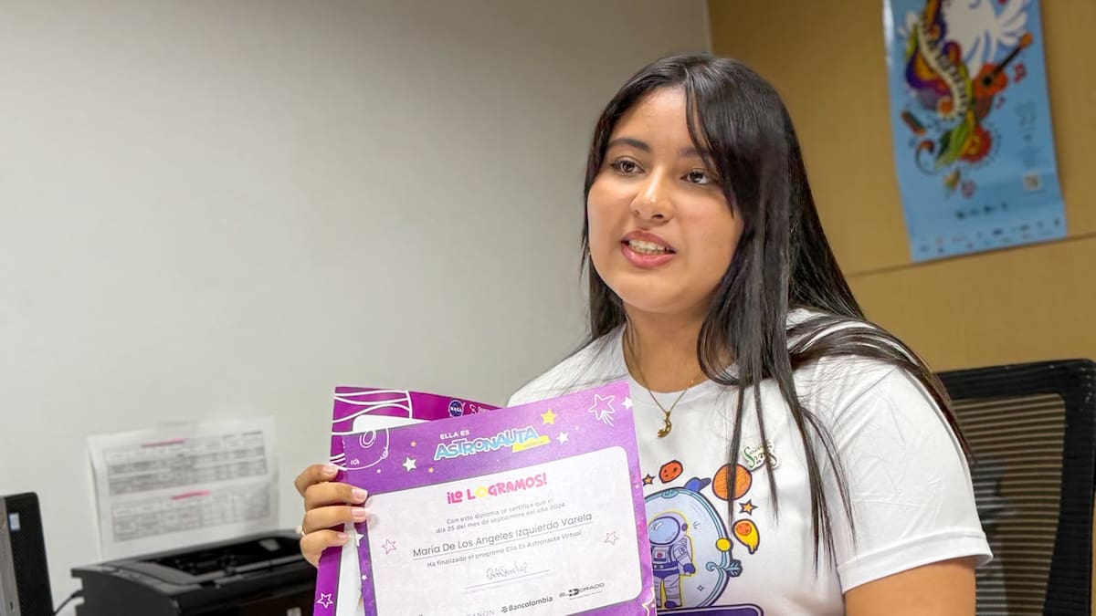 Estudiante palmirana representará a Colombia en la India en misión para la construír un nanosatélite