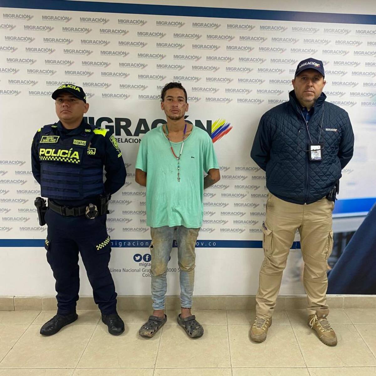 Venezolano con más de 19 antecedentes fue expulsado de Floridablanca
