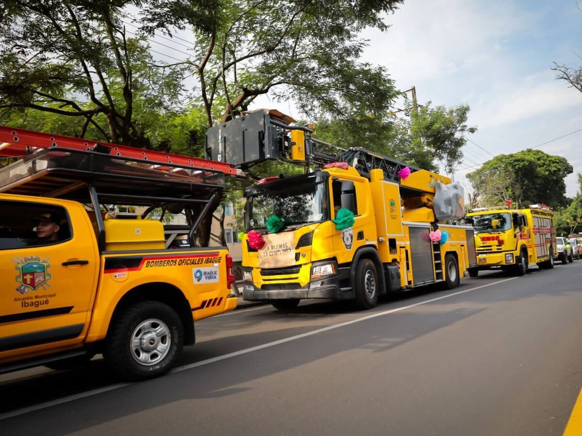 En Ibagué fortalecen las capacidades del Cuerpo Oficial de Bomberos