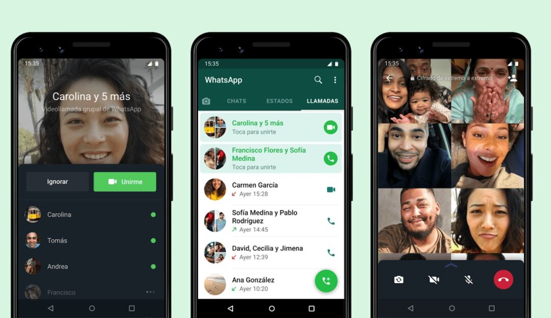 Tutorial: ¿Cómo unirse a llamadas grupales ya empezadas en WhatsApp?