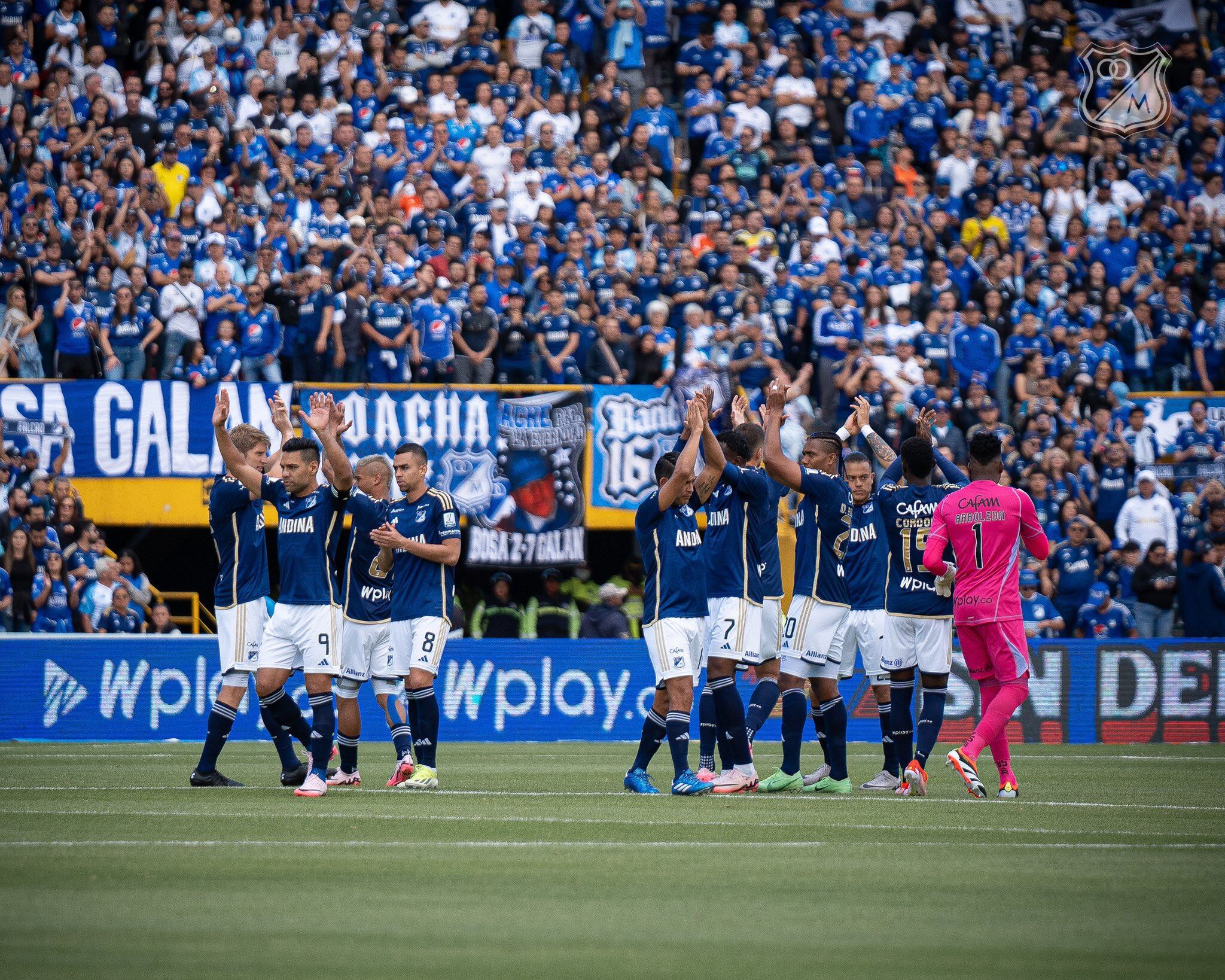 Millonarios ha jugado dos partidos en condición de local en el presente campeonato / Twitter: @MillosFCOficial.
